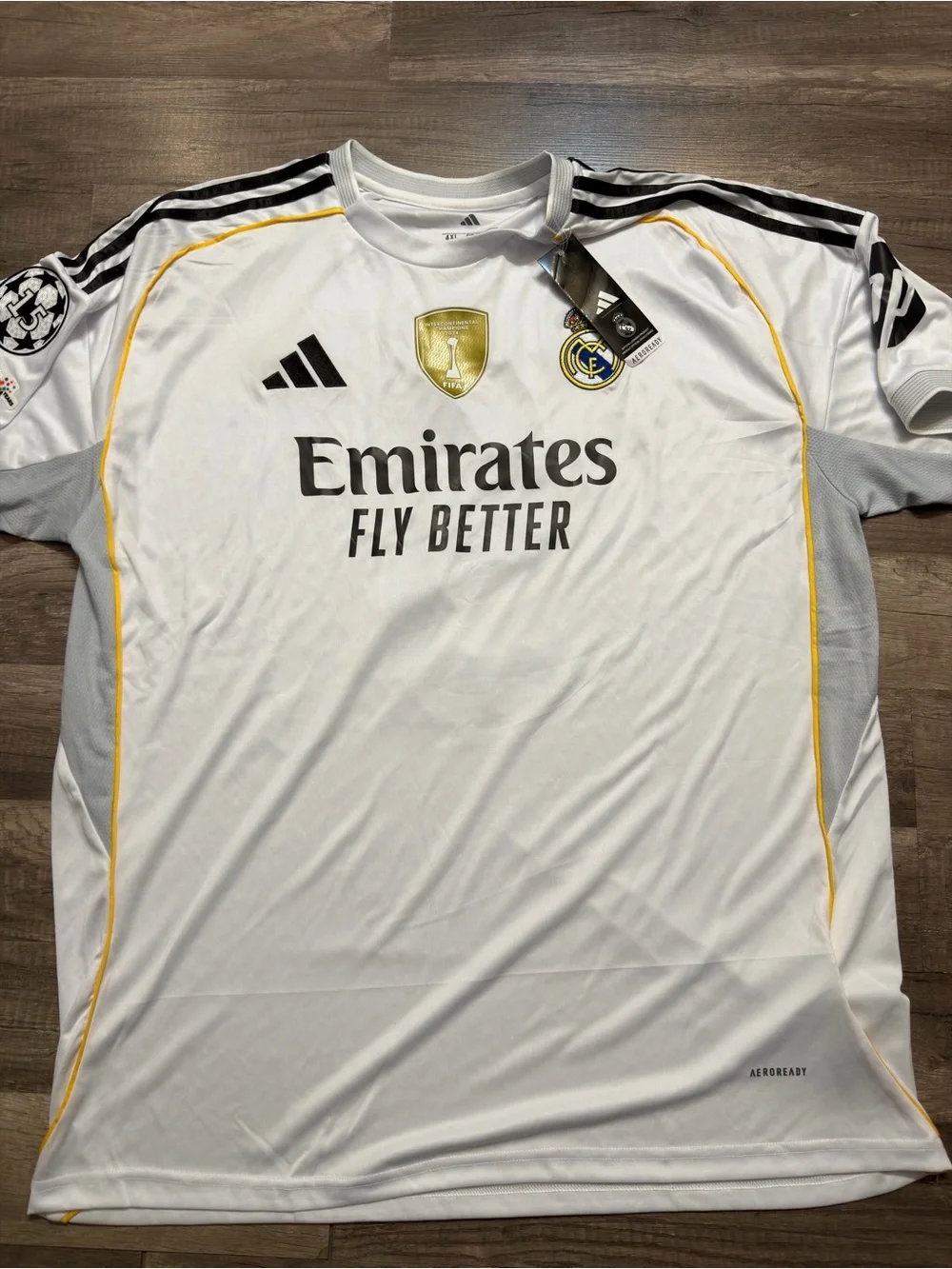 Real Madrid  Home Jersy #5 Bellingham  Size 4xl slim fit